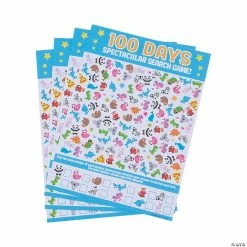 Outlet 🎁 100th Day of School Search Game Cards - 30 Pc. 🌟
