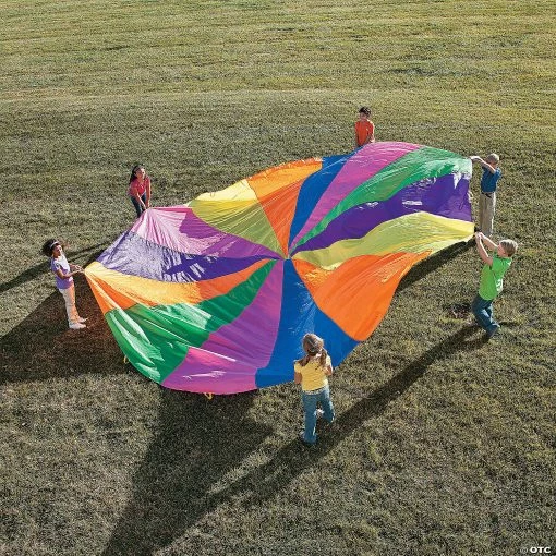 Deals 🌟 20 Ft. Super Sturdy Parachute 🛒 -Curriculum Boredom Busters Sales 20 ft super sturdy parachute61 3002a