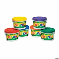 Promo 👍 6-Color Crayola® Dough Resealable Buckets 🧨