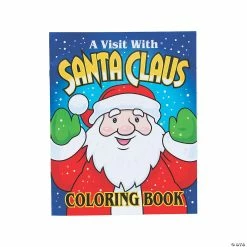 Hot Sale 😍 A Visit with Santa Claus Coloring Books - 12 Pc. 🔔