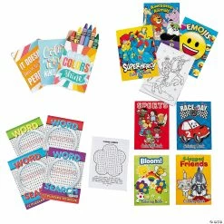 Promo π Activity Book Assortment with Crayons - 216 Pc. π