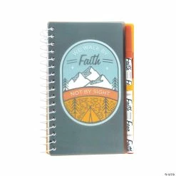 Wholesale 🧨 Adventure Scripture Notebooks with Pen - 12 Pc. ❤️