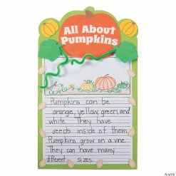 Outlet π All About Pumpkins Writing Prompt Craft Kit - Makes 12 β¨