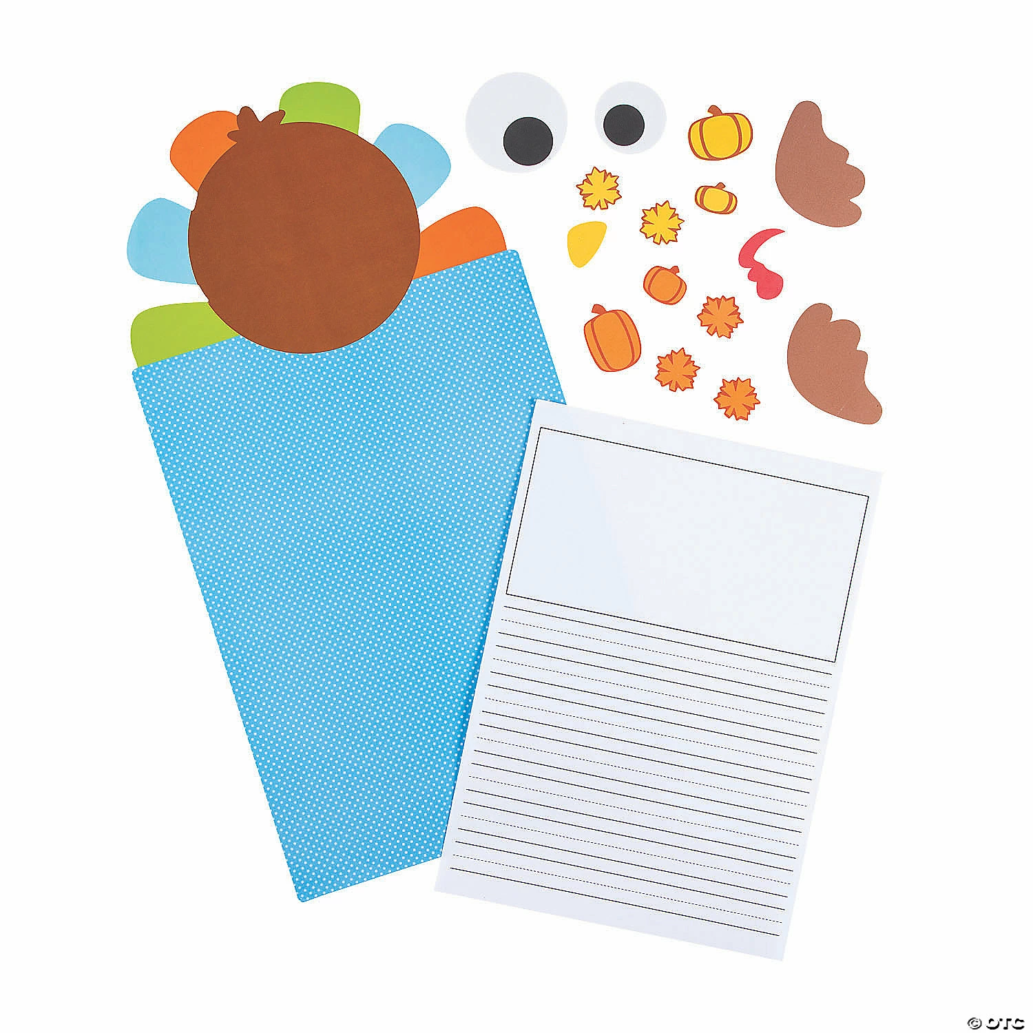 Buy π All About Turkeys Writing Prompt Craft Kit - Makes 24 𧨠2 Buy π All About Turkeys Writing Prompt Craft Kit - Makes 24 𧨠- Image 2