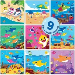 Buy ⌛ Baby Shark Mosaic Sticker Art Kits for Kids - Includes 9 Boards & 9 Sticker Sheets 🔥 -Curriculum Boredom Busters Sales baby shark mosaic sticker art kits for kids includes 9 boards and 9 sticker sheets14152671 a02NOWA