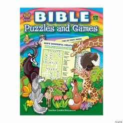 Best reviews of 😉 Bible Puzzles & Games Book 🎉