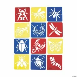 New 💯 Big Bug Stencils - 12 Pc. ⌛