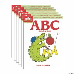 Hot Sale 👏 BOOST Educational Series ABC Coloring Book, Pack of 6 🔔