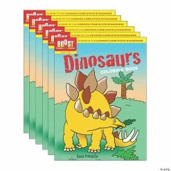 Cheap 💯 BOOST Educational Series Dinosaurs Coloring Book, Pack of 6 😍