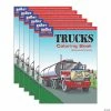 Wholesale 🔔 BOOST Educational Series Trucks Coloring Book, Pack of 6 👍