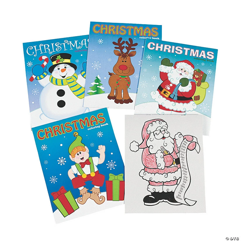 Deals βοΈ Christmas Coloring Books - 12 Pc. π 1 Deals βοΈ Christmas Coloring Books - 12 Pc. π