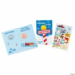 Budget 😉 Christmas Passport Sticker Books - 12 Pc. ✨