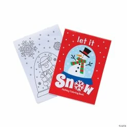 Hot Sale ✔️ Christmas Snow Globe Coloring Books - 72 Pc. ⭐