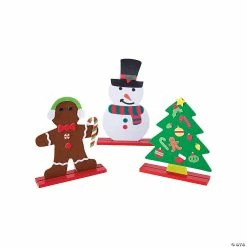 Best deal ⌛ Christmas Stand-Up Activity Kits with Stickers - 3 Pc. 😉