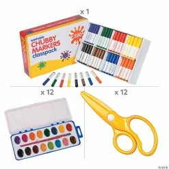 Wholesale 🌟 Classroom Art Supplies Kit - 1023 Pc. 😉 -Curriculum Boredom Busters Sales classroom art supplies kit 1023 pc 13940841 a02