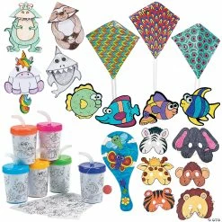 Outlet 😉 Color Your Own Boredom Buster Kit - 72 Pc. 🔔