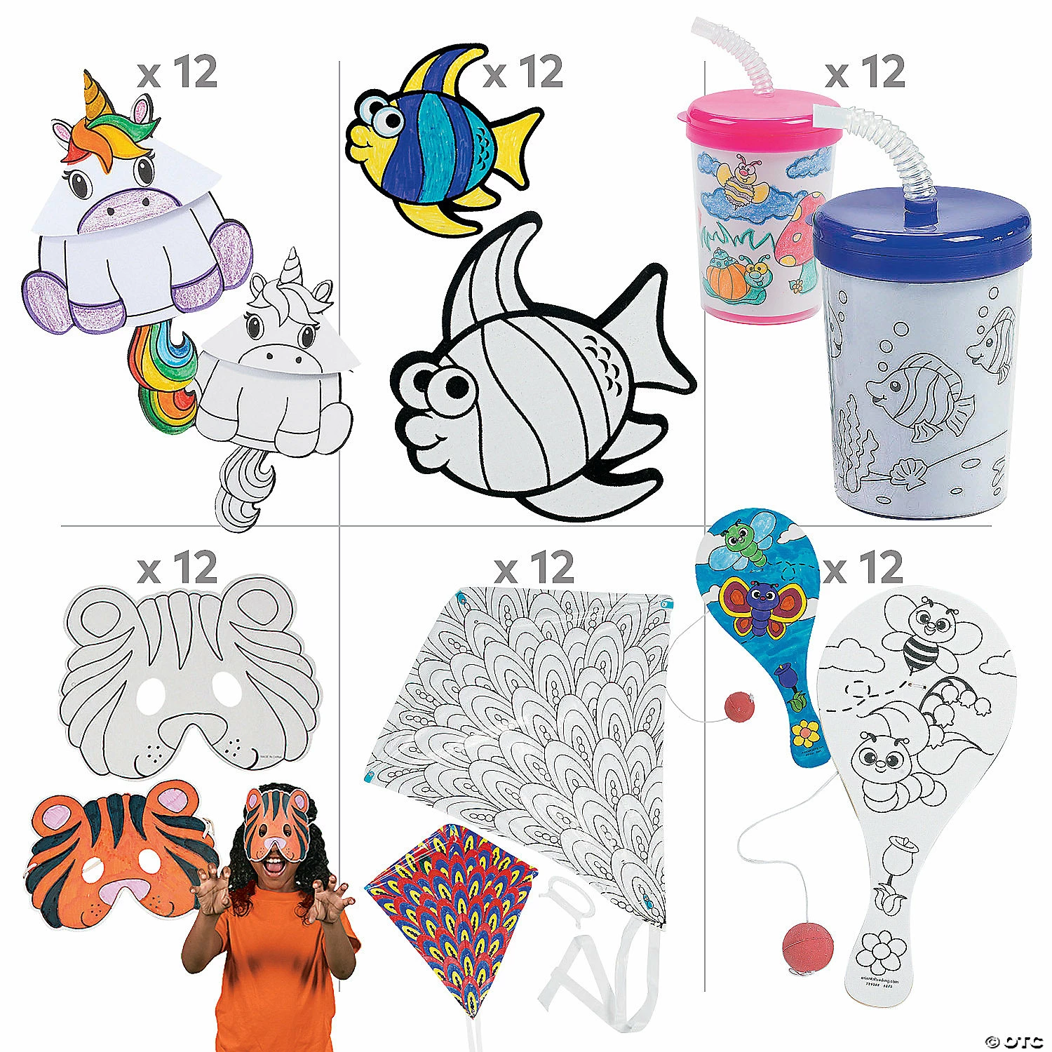 Outlet π Color Your Own Boredom Buster Kit - 72 Pc. π 2 Outlet π Color Your Own Boredom Buster Kit - 72 Pc. π - Image 2