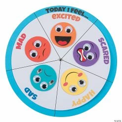 Hot Sale β Color Your Own How I Feel Wheel Craft Kit - 12 Pc. π