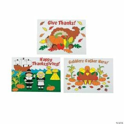 Discount ⌛ Color Your Own 👪 Thanksgiving Placemats - 12 Pc. ✔️