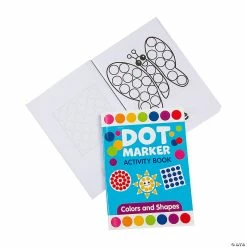 Discount 🔥 Colors & Shapes Dot Marker Activity Books – 12 Pc. 🤩