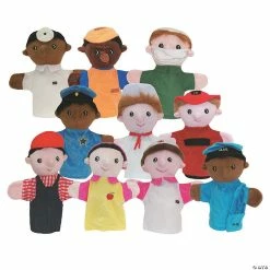 Cheapest ❤️ Community Helper Puppets Set Of 10 ✔️