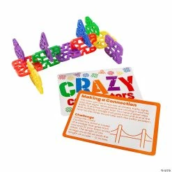Promo 🔔 Cool Crazy Connectors STEM Challenge Kit - 153 Pc. ⌛ -Curriculum Boredom Busters Sales cool crazy connectors stem challenge kit 153 pc 14105077 a02