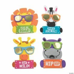 Buy ⭐ Cool Safari Animal Magnet Craft Kit - Makes 12 🛒