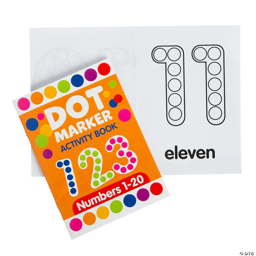 Deals π Counting Numbers Dot Marker Activity Books - 12 Pc. 𧨠1 Deals π Counting Numbers Dot Marker Activity Books - 12 Pc. π§¨