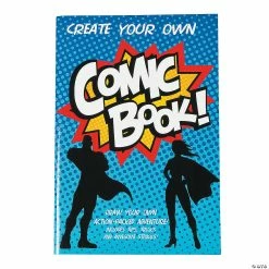 Budget π₯° Create Your Own Comic Book Activity Pads - 12 Pc. π