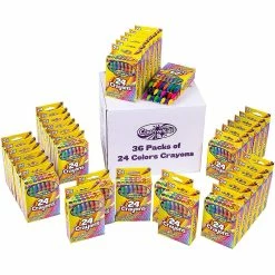 Best Sale 👏 Creative Kids 864 Crayons Classpack Assortment - 36 Boxes of 24 Count Bulk Crayons 🔔