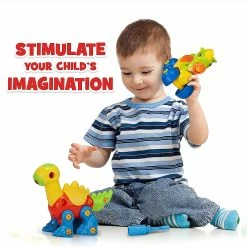 Best deal 🎁 Creative Kids Build & Learn Dinosaur Take Apart Toy Set with Tools Age 3+ ⭐ -Curriculum Boredom Busters Sales creative kids build and learn dinosaur take apart toy set with tools age 314152679 a02NOWA