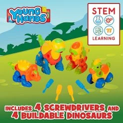 Best deal 🎁 Creative Kids Build & Learn Dinosaur Take Apart Toy Set with Tools Age 3+ ⭐ -Curriculum Boredom Busters Sales creative kids build and learn dinosaur take apart toy set with tools age 314152679 a03NOWA