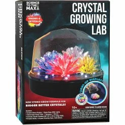 Budget 💯 Creative Kids Crystal Growing Science Kit for Kids + Light Up Display Dome 🎁