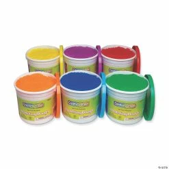 Budget ๐ Creativity Streetยฎ Modeling Dough, 6 Assorted Colors, 3.3 lb. ea. Color, 6 Pieces โจ
