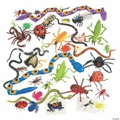 Deals 🛒 Creepy Crawly Toy Assortment - 100 Pc. 👍