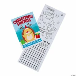 Budget 😉 Cute Animal 🎄 Christmas Activity Pads - 12 Pc. ✔️