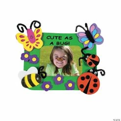 Best reviews of βοΈ Cute As a Bug Picture Frame Magnet Craft Kit - Makes 12 π