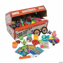 New 🌟 Deluxe Treasure Chest Toy Assortment - 50 Pc. 😉