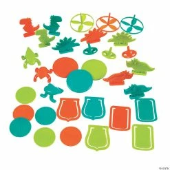 Budget 🔔 Dinosaur Plastic Toy Assortment - 100 Pc. 🔔