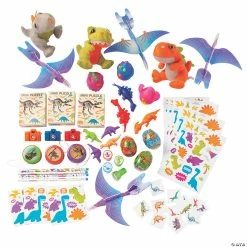 Cheap 💯 Dinosaur Toy & Activity Assortment - 50 Pc. ✨