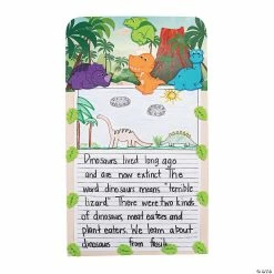Deals 🎉 Dinosaur Writing Prompt Craft Kit- Makes 12 ✔️
