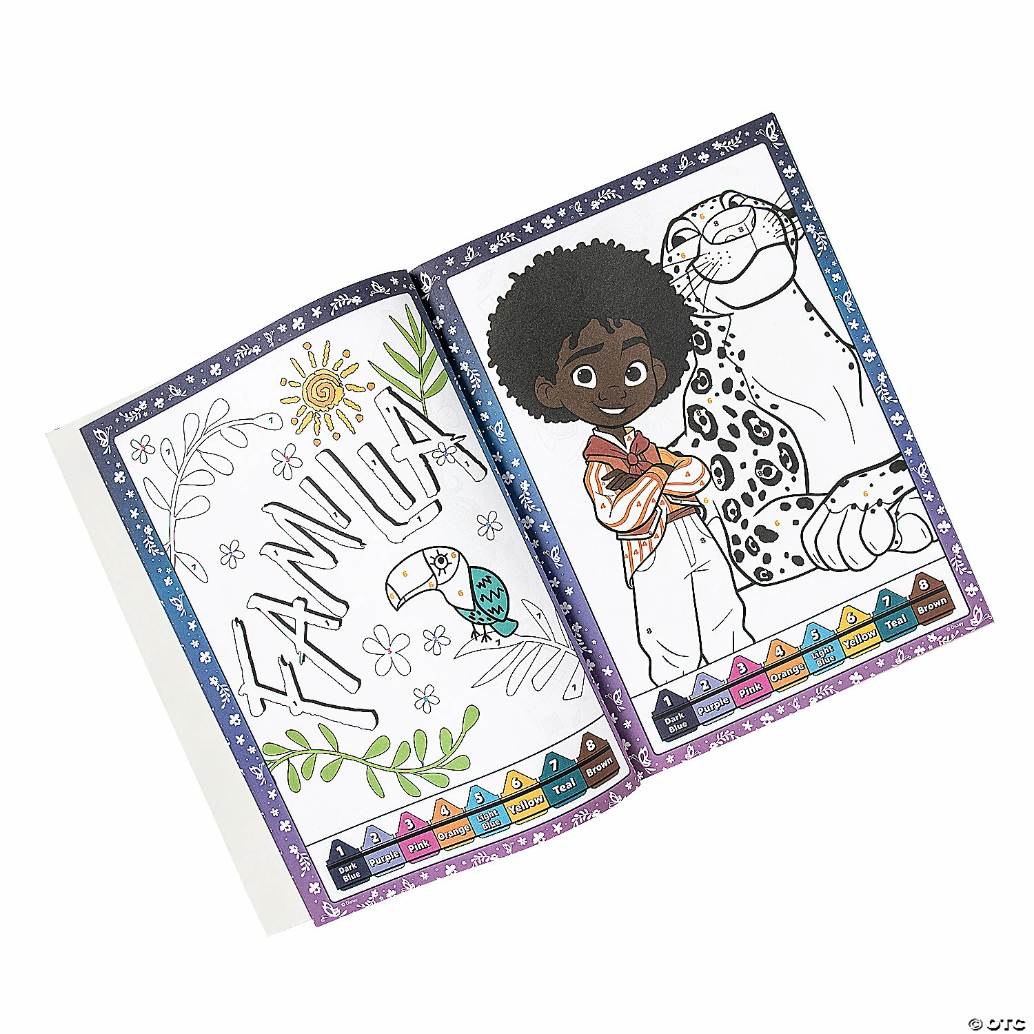 Promo 😀 Disney’s Encanto Color by Number Activity Book with Crayons 🥰 2 Promo 😀 Disney’s Encanto Color by Number Activity Book with Crayons 🥰 - Image 2