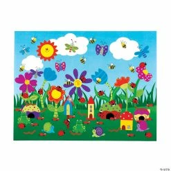 Coupon 😉 DIY Flower Garden Sticker Scenes - 12 Pc. 🥰