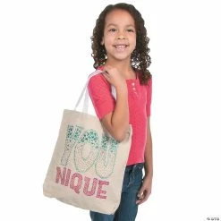 Cheapest 😀 DIY Large Canvas Tote Bags - 12 Pc. 😀 -Curriculum Boredom Busters Sales diy large canvas tote bags 12 pc 14 116o a02