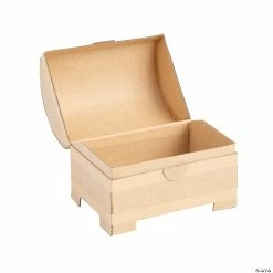 Hot Sale ✔️ DIY Papier-Mâché Mini Treasure Chests - 12 Pc. 👍 -Curriculum Boredom Busters Sales diy papier m ch mini treasure chests 12 pc 48 3788 a01