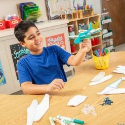 Cheapest 💯 DIY STEAM Plane & Glider Kit - 10 Pc. 🧨 -Curriculum Boredom Busters Sales diy steam plane and glider kit 10 pc 13781757 a03