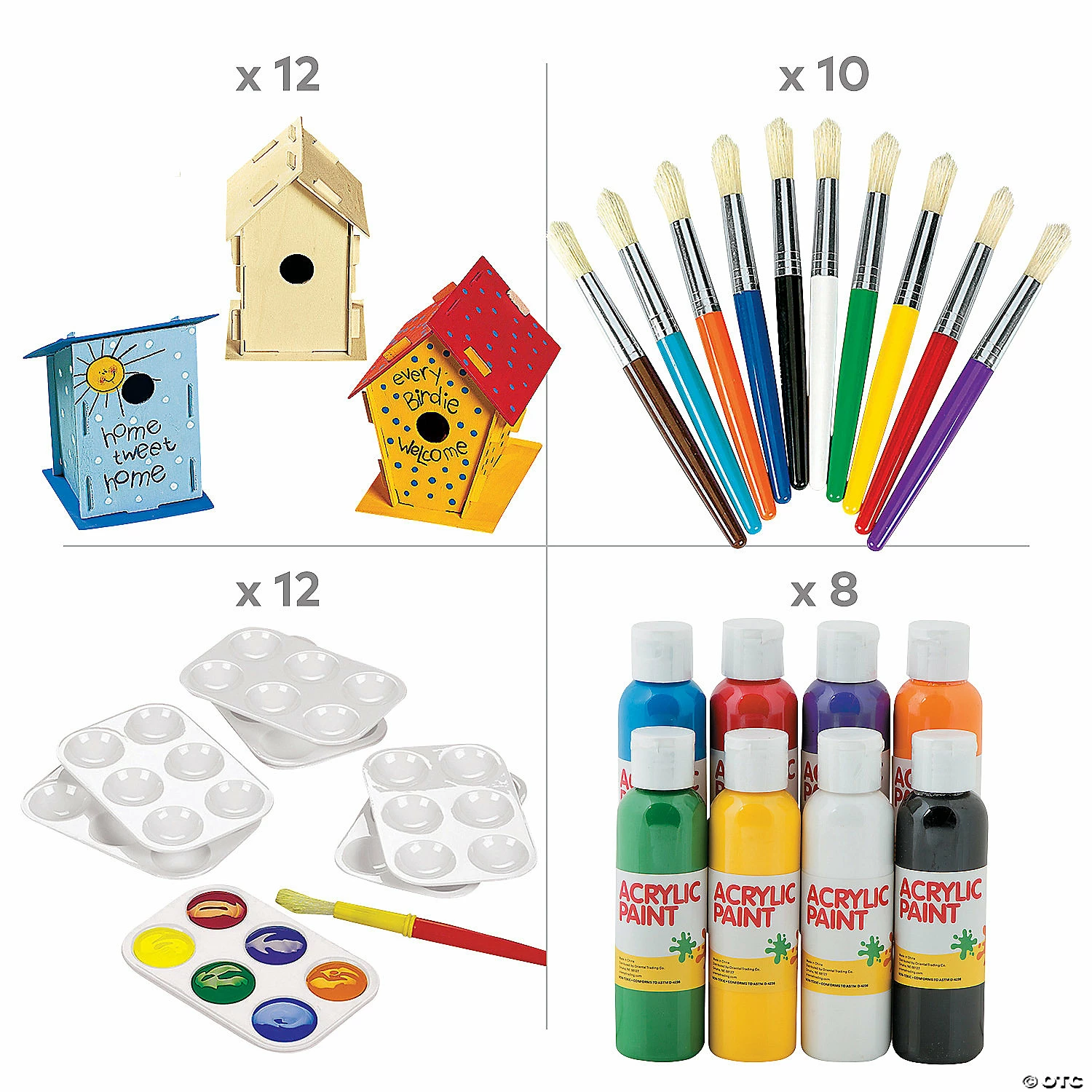 Best deal π DIY Unfinished Wood Birdhouses Boredom Buster Kit - 42 Pc. π€© 2 Best deal π DIY Unfinished Wood Birdhouses Boredom Buster Kit - 42 Pc. π€© - Image 2