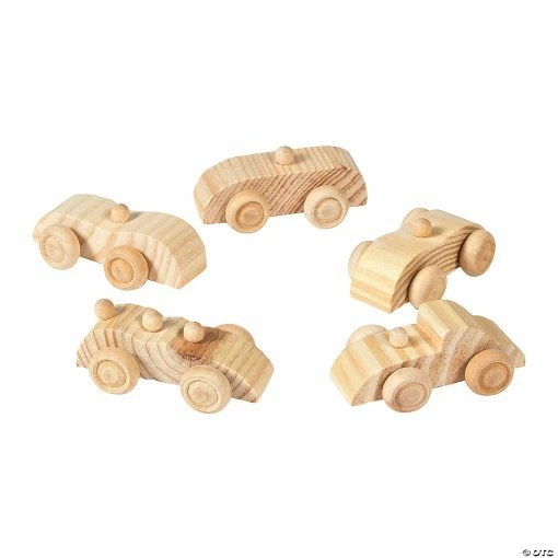 New 🤩 DIY Unfinished Wood Cars - 12 Pc. 👏 -Curriculum Boredom Busters Sales diy unfinished wood cars 12 pc 27 975