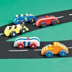 New 🤩 DIY Unfinished Wood Cars - 12 Pc. 👏 -Curriculum Boredom Busters Sales diy unfinished wood cars 12 pc 27 975 a04