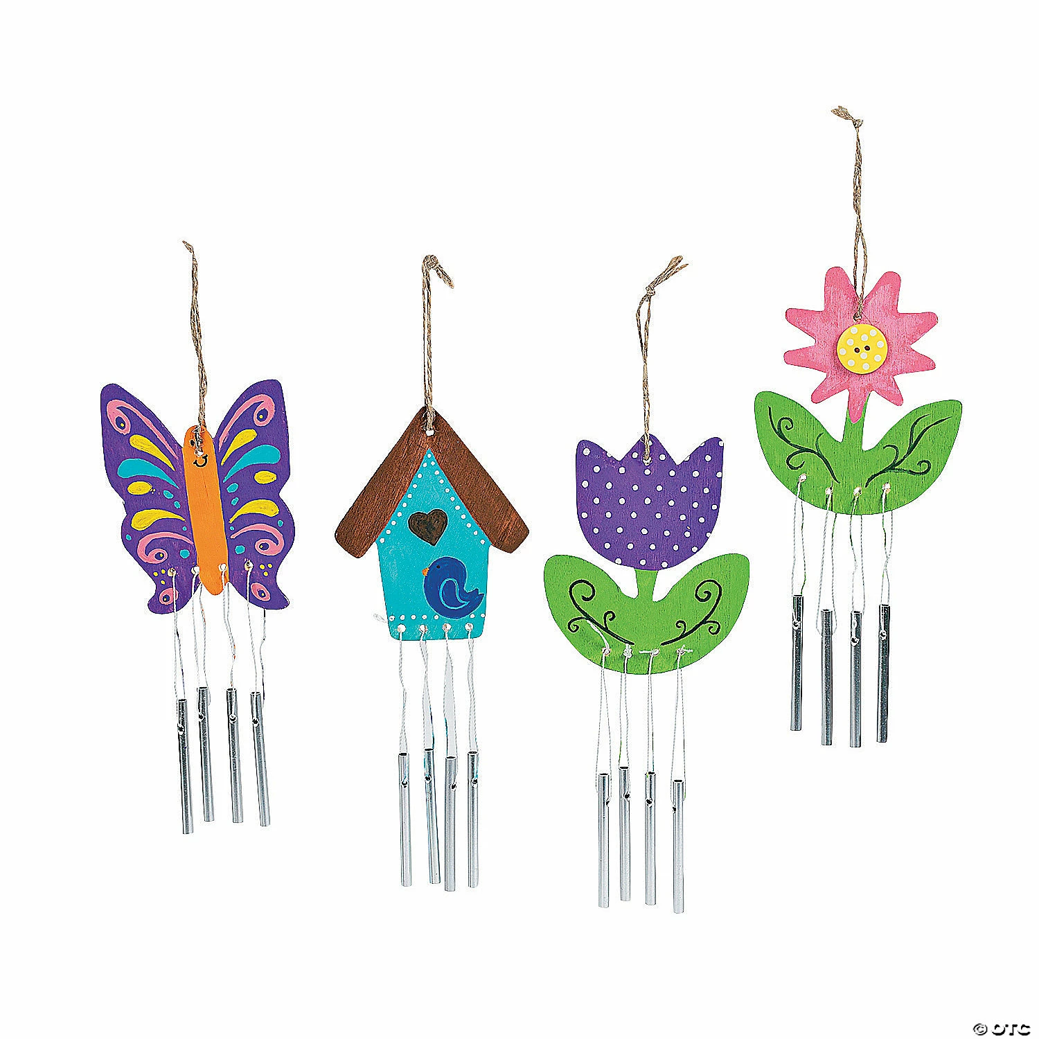 Cheapest β€οΈ DIY Unfinished Wood Spring Wind Chimes - 12 Pc. π 2 Cheapest β€οΈ DIY Unfinished Wood Spring Wind Chimes - 12 Pc. π - Image 2
